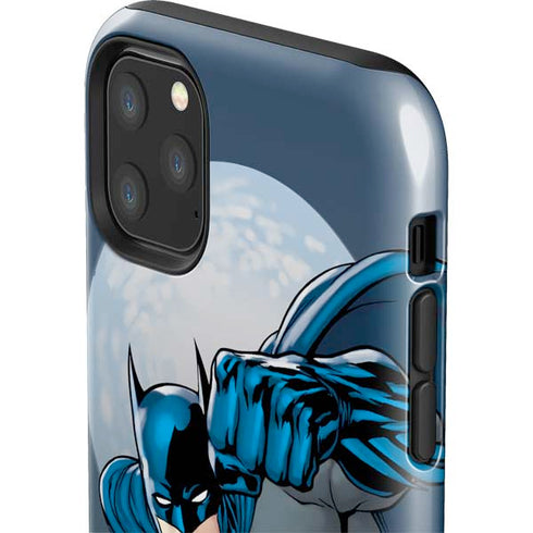 DC Comics Batman Action Pose 90's art iPhone 11 Pro Max Impact Case