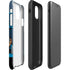 DC Comics Batman Action Pose 90's art iPhone 11 Pro Max Impact Case