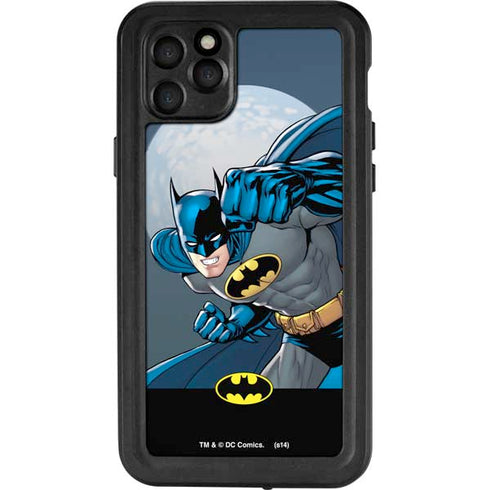 DC Comics Batman Action Pose 90's art iPhone 11 Pro Max Waterproof Case