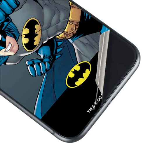 DC Comics Batman Action Pose 90's art iPhone 11 Skin