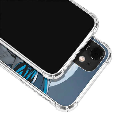 DC Comics Batman Action Pose 90's art iPhone 12 Clear Case