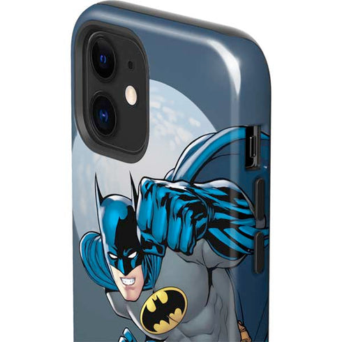 DC Comics Batman Action Pose 90's art iPhone 12 Impact Case