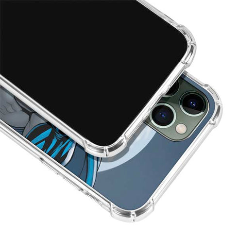 DC Comics Batman Action Pose 90's art iPhone 12 Pro Clear Case