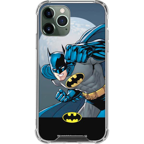 DC Comics Batman Action Pose 90's art iPhone 12 Pro Max Clear Case