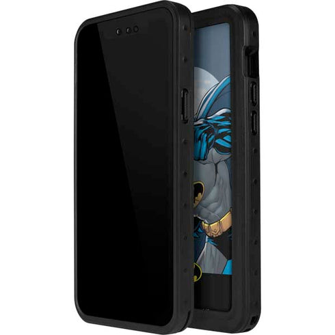 DC Comics Batman Action Pose 90's art iPhone 12 Pro Waterproof Case