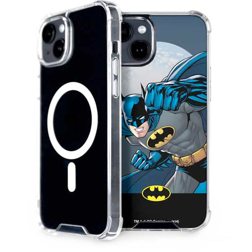 DC Comics Batman Action Pose 90's art iPhone 13 MagSafe Case