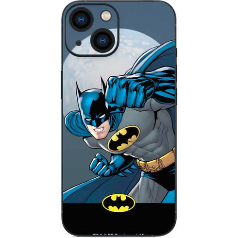 DC Comics Batman Action Pose 90's art iPhone 13 Mini Skin