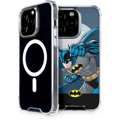 DC Comics Batman Action Pose 90's art iPhone 13 Pro MagSafe Case