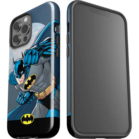 DC Comics Batman Action Pose 90's art iPhone 13 Pro Max Impact Case