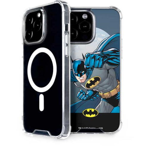 DC Comics Batman Action Pose 90's art iPhone 13 Pro Max MagSafe Case