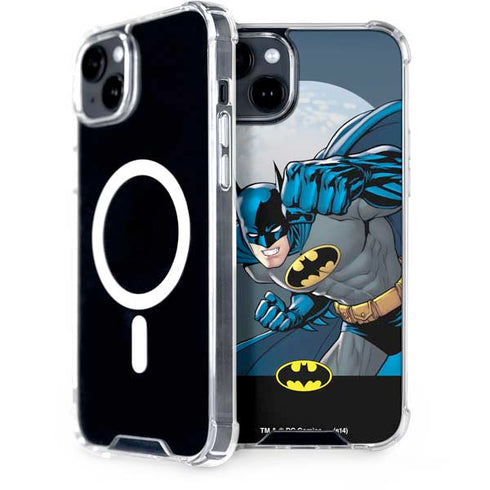 DC Comics Batman Action Pose 90's art iPhone 14 MagSafe Case