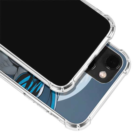 DC Comics Batman Action Pose 90's art iPhone 14 Plus Clear Case