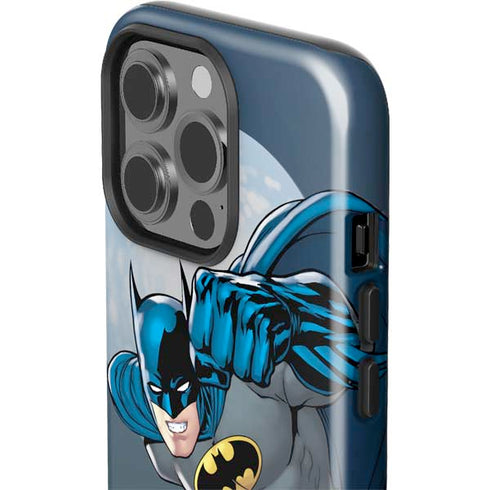 DC Comics Batman Action Pose 90's art iPhone 14 Pro Impact Case