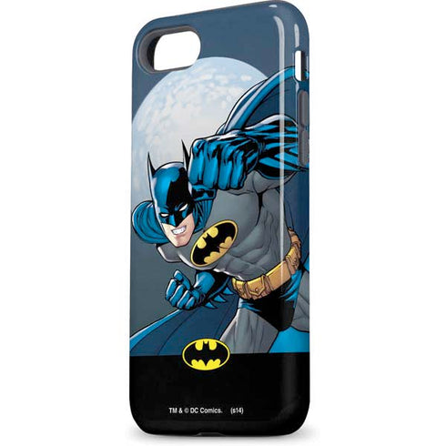DC Comics Batman Action Pose 90's art iPhone 8 Pro Case