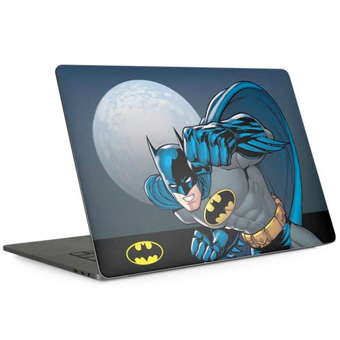 DC Comics Batman Action Pose 90's art Apple MacBook Pro 15-inch Skin
