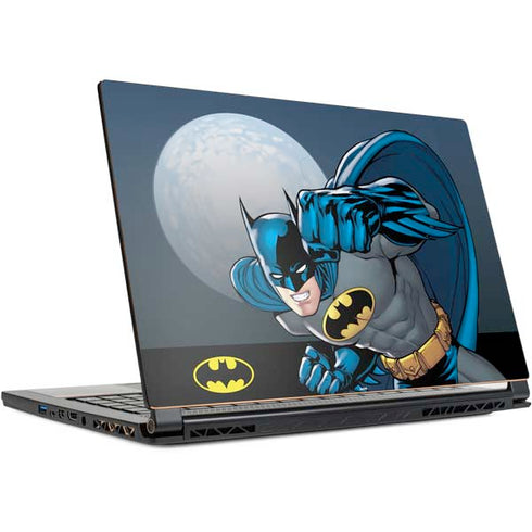 DC Comics Batman Action Pose 90's art MSI GS65 Stealth Laptop Skin