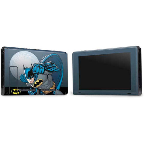 DC Comics Batman Action Pose 90's art Nintendo Switch Bundle Skin