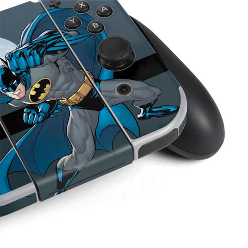 DC Comics Batman Action Pose 90's art Nintendo Switch OLED (2021) Skin
