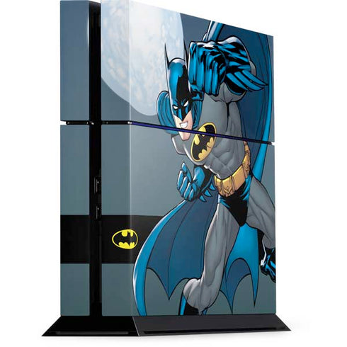 DC Comics Batman Action Pose 90's art PS4 Console Skin