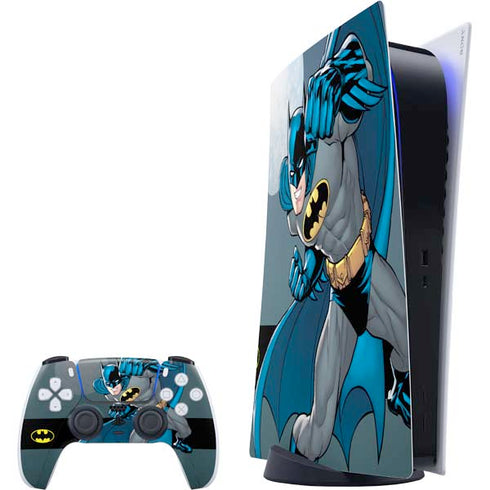 DC Comics Batman Action Pose 90's art PS5 Digital Edition Bundle Skin