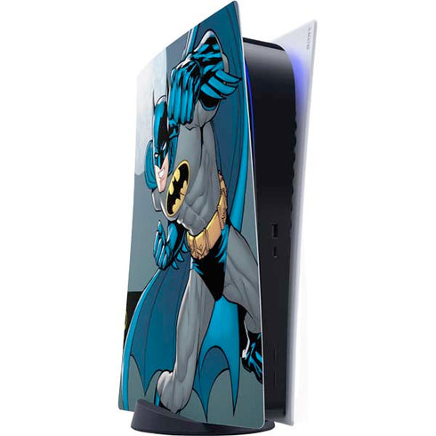 DC Comics Batman Action Pose 90's art PS5 Digital Edition Console Skin
