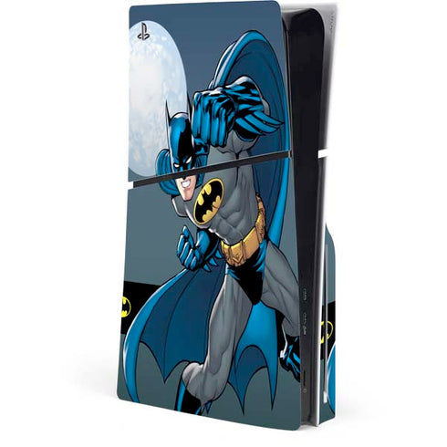 DC Comics Batman Ready for Action PS5 Slim Disk Console Skin