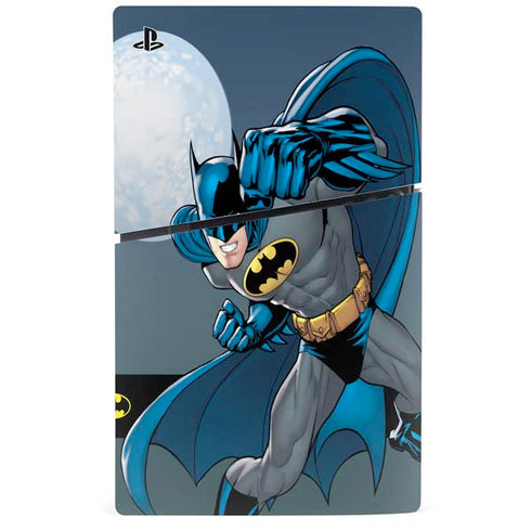 DC Comics Batman Ready for Action PS5 Slim Disk Console Skin