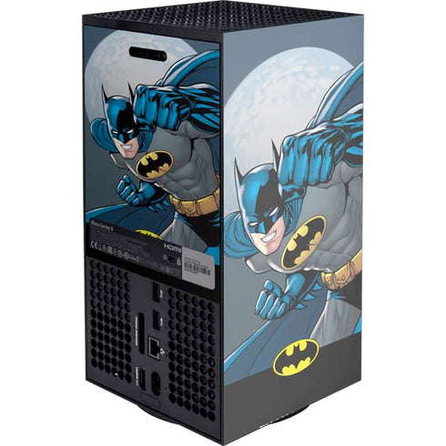 DC Comics Batman Action Pose 90's art Xbox Series X Console Skin