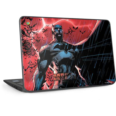 DC Comics Batman All Star Batman & Robin, the Boy Wonder Cover #2 By Jim Lee HP Chromebook Skin
