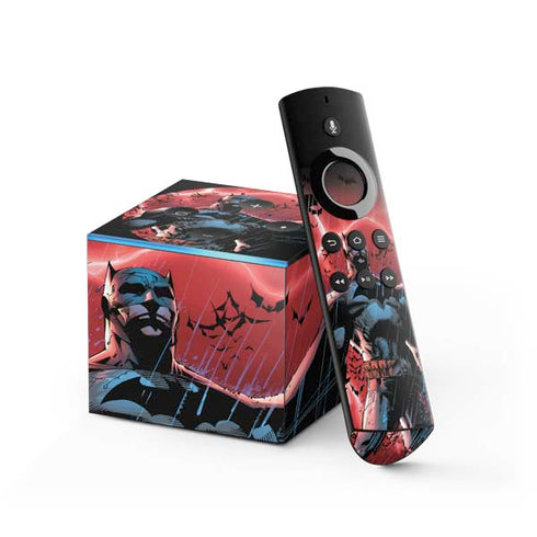 DC Comics Batman All Star Batman & Robin, the Boy Wonder Cover #2 By Jim Lee Fire TV Cube Skin