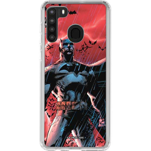 DC Comics Batman All Star Batman & Robin, the Boy Wonder Cover #2 By Jim Lee Galaxy A21 Clear Case