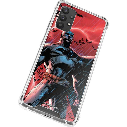 DC Comics Batman All Star Batman & Robin, the Boy Wonder Cover #2 By Jim Lee Galaxy A32 5G Clear Case