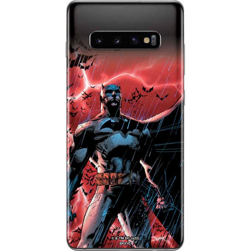 DC Comics Batman All Star Batman & Robin, the Boy Wonder Cover #2 By Jim Lee Galaxy S10 Plus Skin