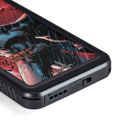 DC Comics Batman All Star Batman & Robin, the Boy Wonder Cover #2 By Jim Lee Galaxy S23 Plus Waterproof Case