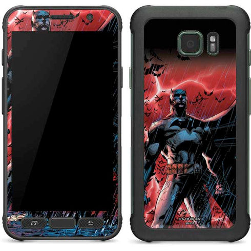 DC Comics Batman All Star Batman & Robin, the Boy Wonder Cover #2 By Jim Lee Galaxy S7 Active Skin