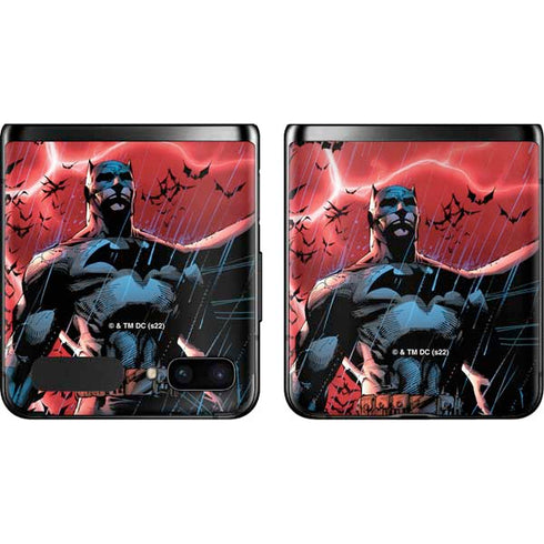 DC Comics Batman All Star Batman & Robin, the Boy Wonder Cover #2 By Jim Lee Galaxy Z Flip Skin