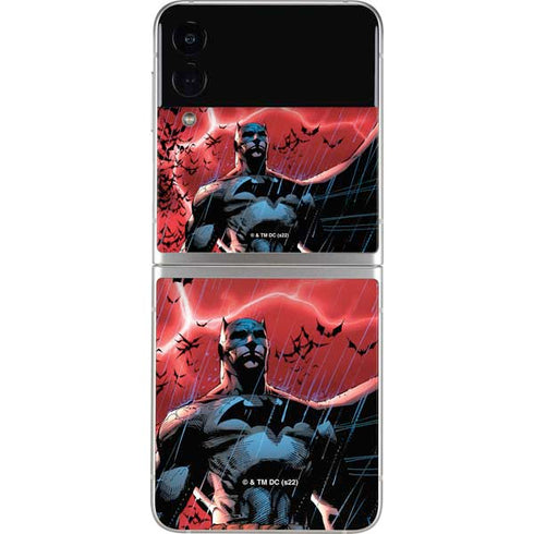 DC Comics Batman All Star Batman & Robin, the Boy Wonder Cover #2 By Jim Lee Galaxy Z Flip3 5G Skin