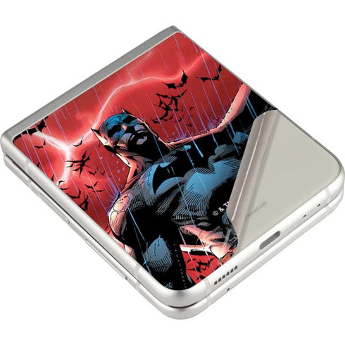 DC Comics Batman All Star Batman & Robin, the Boy Wonder Cover #2 By Jim Lee Galaxy Z Flip3 5G Skin