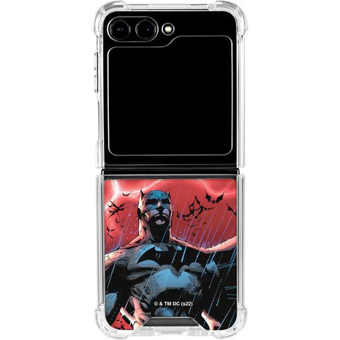 DC Comics Batman All Star Batman & Robin, the Boy Wonder Cover #2 By Jim Lee Galaxy Z Flip5 5G Clear Case