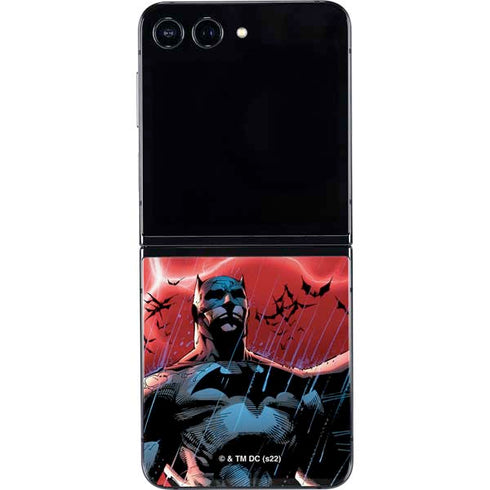 DC Comics Batman All Star Batman & Robin, the Boy Wonder Cover #2 By Jim Lee Galaxy Z Flip5 5G Skin