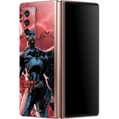 DC Comics Batman All Star Batman & Robin, the Boy Wonder Cover #2 By Jim Lee Galaxy Z Fold2 5G Skin