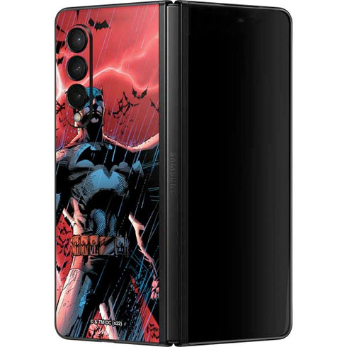 DC Comics Batman All Star Batman & Robin, the Boy Wonder Cover #2 By Jim Lee Galaxy Z Fold3 5G Skin