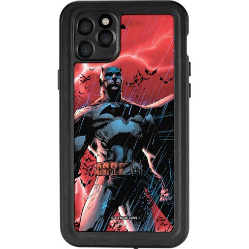 DC Comics Batman All Star Batman & Robin, the Boy Wonder Cover #2 By Jim Lee iPhone 11 Pro Max Waterproof Case