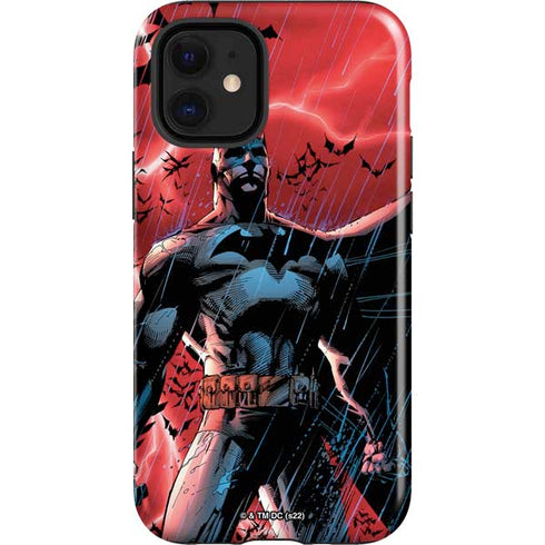 DC Comics Batman All Star Batman & Robin, the Boy Wonder Cover #2 By Jim Lee iPhone 12 Mini Impact Case
