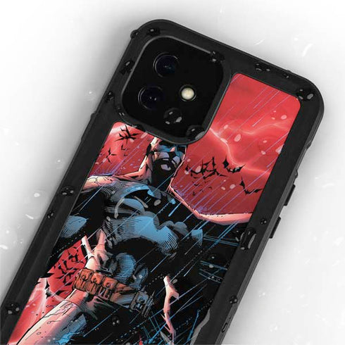 DC Comics Batman All Star Batman & Robin, the Boy Wonder Cover #2 By Jim Lee iPhone 12 Mini Waterproof Case