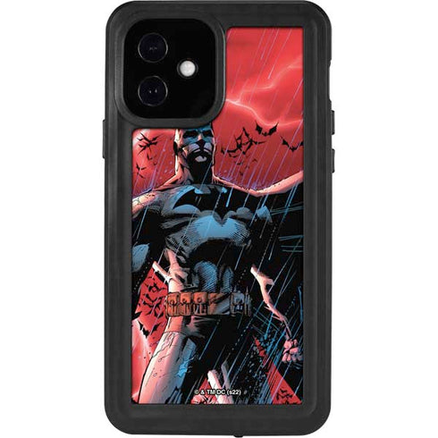 DC Comics Batman All Star Batman & Robin, the Boy Wonder Cover #2 By Jim Lee iPhone 12 Waterproof Case