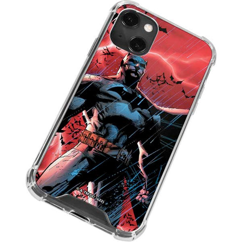 DC Comics Batman All Star Batman & Robin, the Boy Wonder Cover #2 By Jim Lee iPhone 13 Mini Clear Case