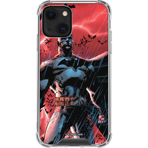 DC Comics Batman All Star Batman & Robin, the Boy Wonder Cover #2 By Jim Lee iPhone 14 Plus Clear Case