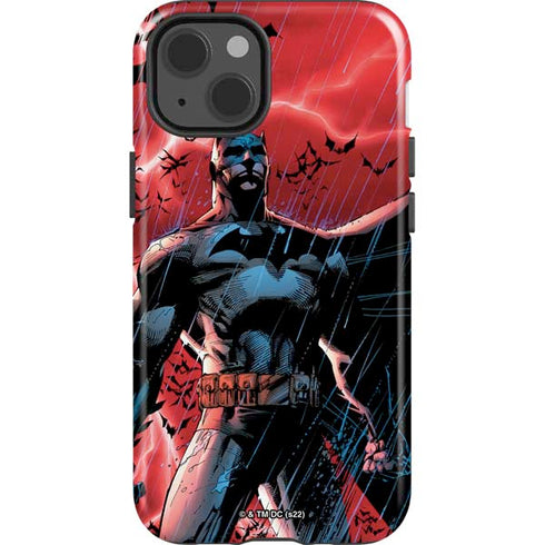 DC Comics Batman All Star Batman & Robin, the Boy Wonder Cover #2 By Jim Lee iPhone 15 Impact Case