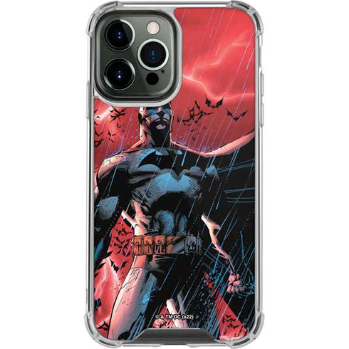 DC Comics Batman All Star Batman & Robin, the Boy Wonder Cover #2 By Jim Lee iPhone 15 Pro Max Clear Case